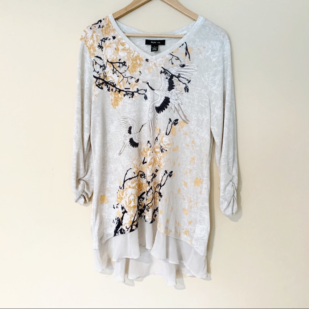 Style & Co Boho Top/Tunic